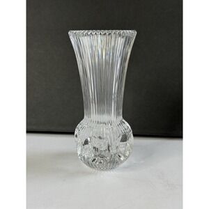 Fostoria Small Clear Melissa B. Vase VINTAGE ~ LOVELY~ New